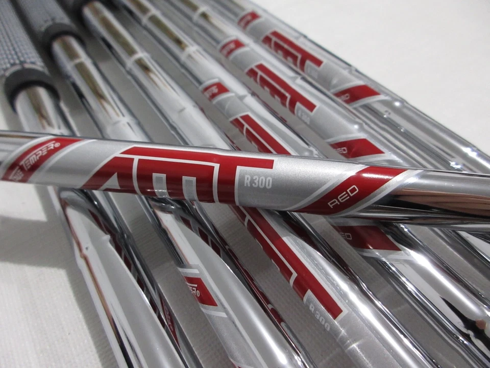 Titleist 2021 T300 Iron Set - 5-PW, AW - AMT Red R300 Regular Flex Steel - NEW - Image 2 of 4