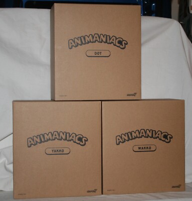 super 7 ultimates animaniacs figures yakko wacko dot