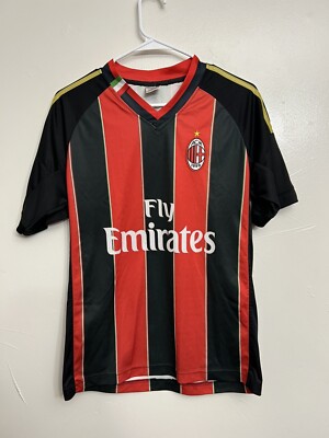 AC Milan Jersey 2013/14 Mens Size Large. Soccer, Futbol Jersey