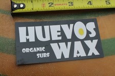 Huevos Bio Surf Wax Tuorlo d'uovo frittata tavola da surf SW1 vintage surf ADESIVO