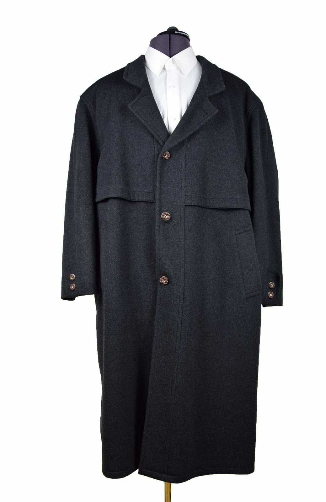 ALTRA Cappotto Alphorn Trachten Giacca Uomo Cashmere Lana Taglia EU 54 UK 44