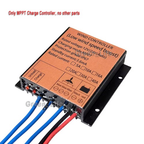 Kit Generatore Eolico 4000W 12/24/48V 8 Pale con Controller per Casa Giardino - Foto 17 di 17