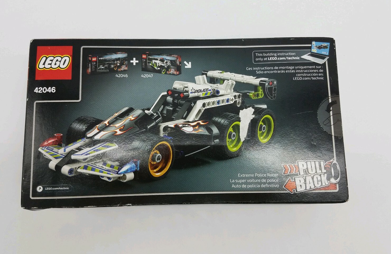 lego technic getaway racer 42046 building kit