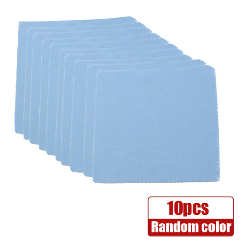 10pcs Microfiber Cleaner Cleaning-Cloth For Phone Screen Camera Lens Eye-Glasses - Picture 1 of 12