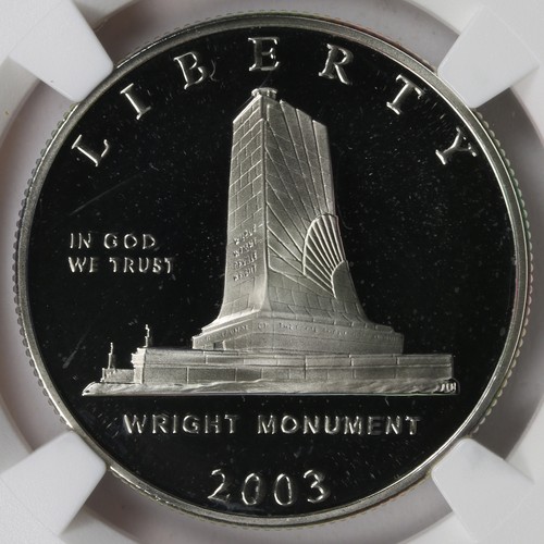2003-P 50c First Flight Centennial Half Dollar NGC PF69 Ultra Cameo - Picture 3 of 4
