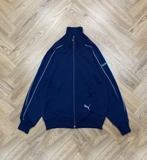 Puma Retro Full Zip Navy Blue Track Jacket Women’s M