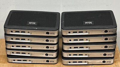Lot Of(10) WYSE TECHNOLOGY (WINTERM) 909569-01L P25 ZERO CLIENT PxN