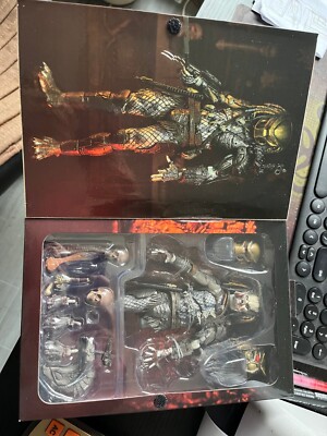 NECA 7 inch Action Figure Predator Ahab Iron Deluxe Dark