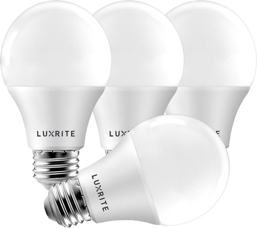A19 LED Light Bulb 60W Equivalent, 3000K Soft White Dimmable, 800 Lumens