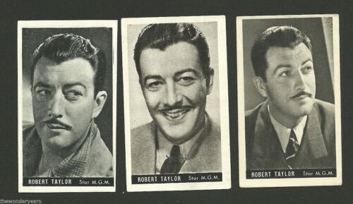 Robert Taylor CARDS Movie Film Star Actor Fab Card Collection A BHOF - Picture 1 of 1