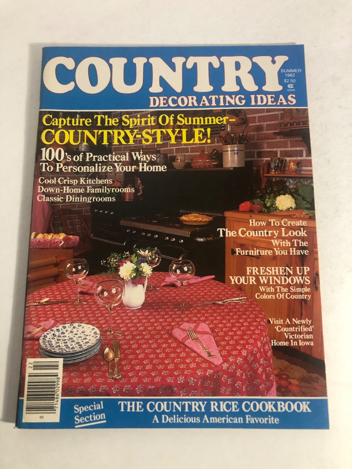 Vintage Country Decorating Ideas Magazine 1982 eBay