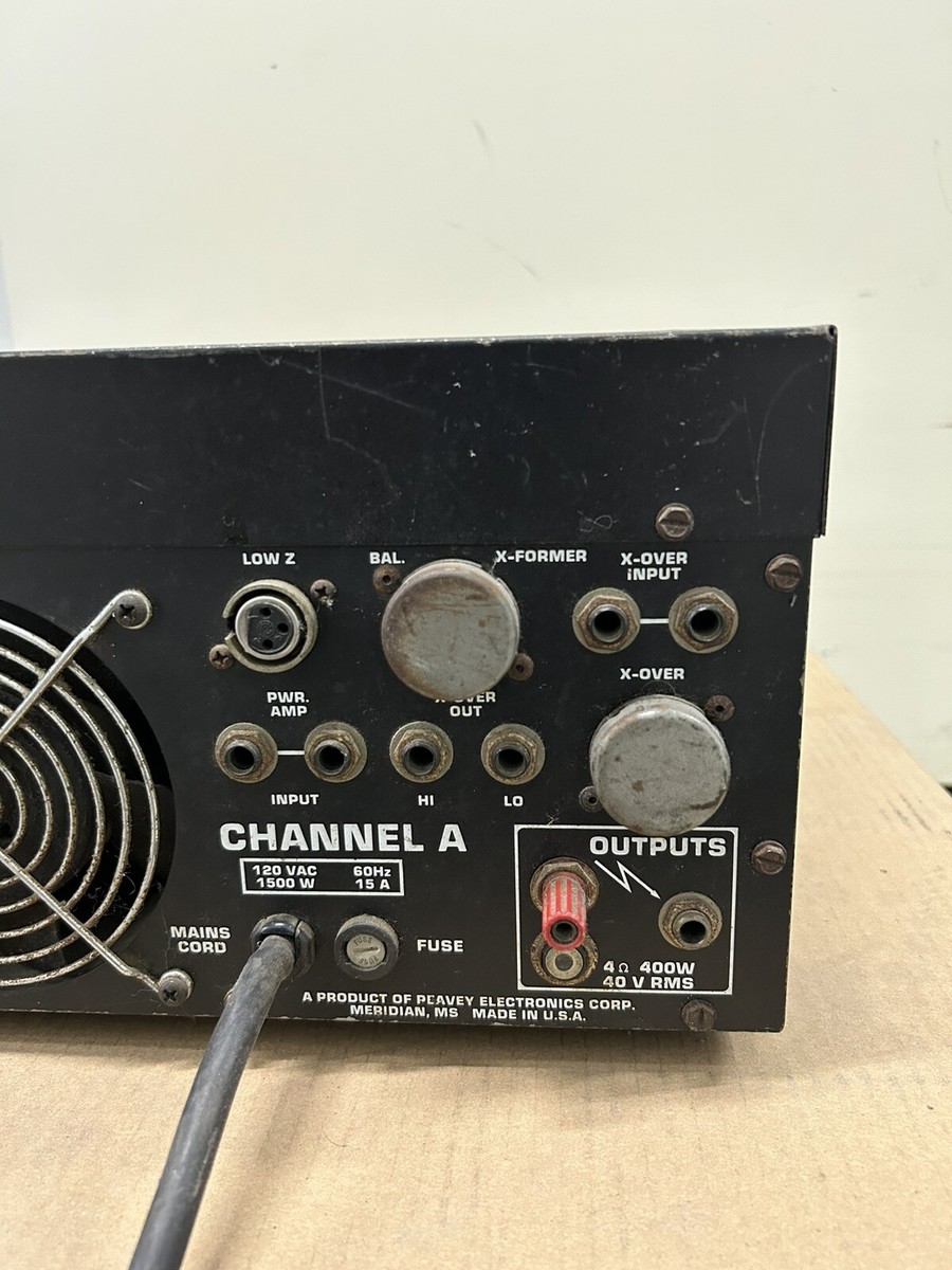 Vintage Peavey CS 800 Commercial Series Power Amplifier