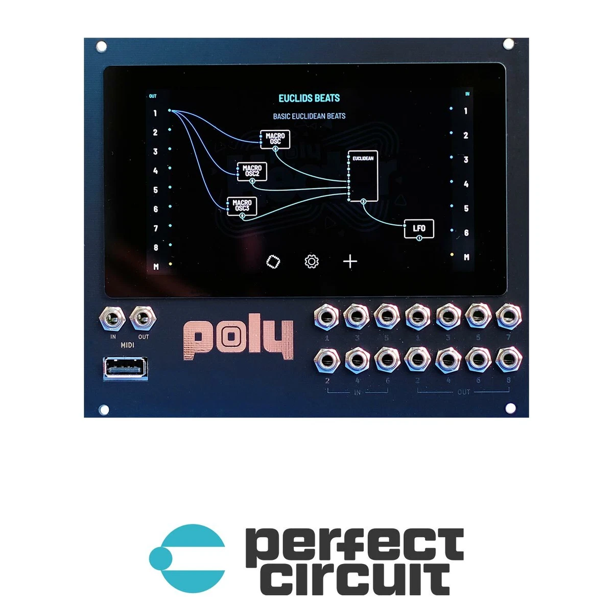Poly Effects Hector Virtual Modular Synth EURORACK - NEW - PERFECT CIRCUIT