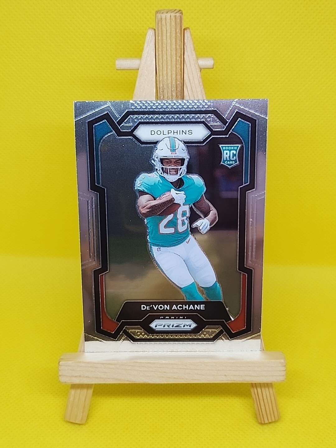 2023 Panini Prizm De'von Achane  #365 Base Rookie RC Devon Miami Dolphins