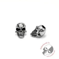 Knife Lanyard Bead Pro-Tech Skull Schmuckatelli Pewter Keychain 