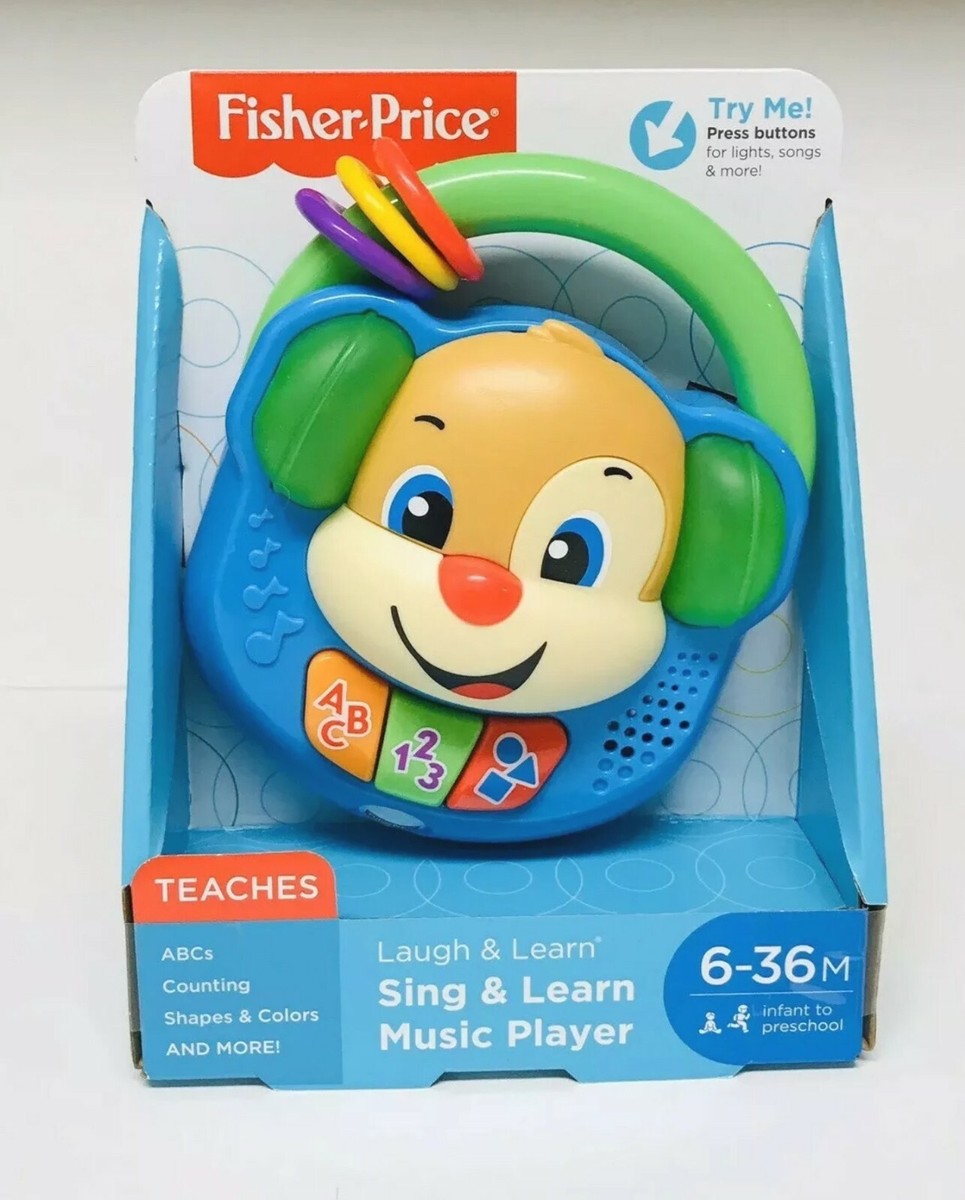 Fisher Price 6-36 Months Baby Toy ABC Counting Laugh Learn Sing Music  Player