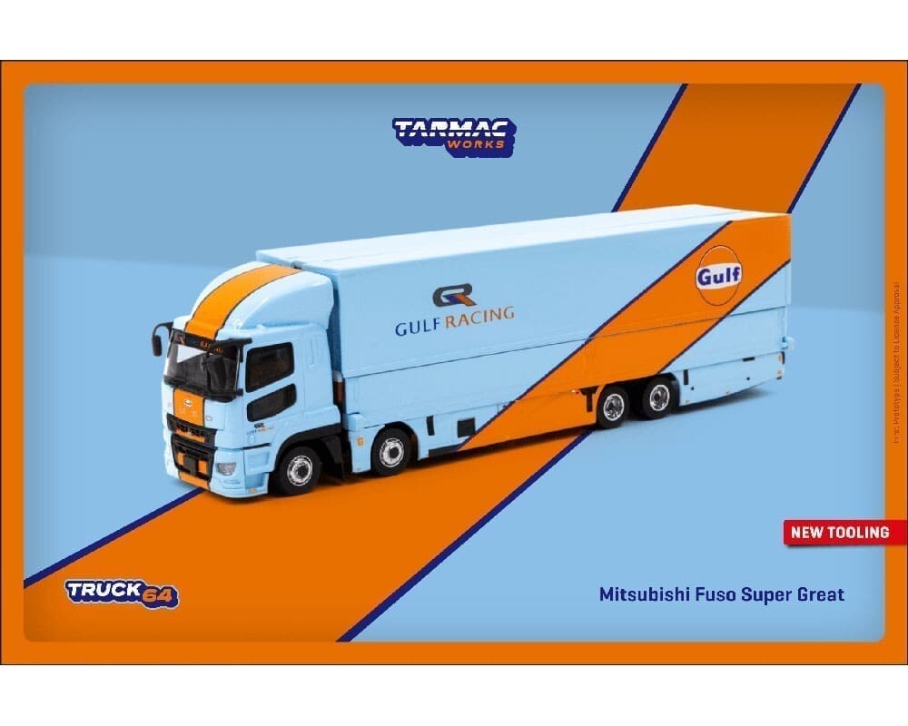 新品 1/64 Tarmac Works 三菱 ふそう Super Great Tarmac Works 1:64 Mitsubishi Fuso Super Great LB-TRUCKS T64T