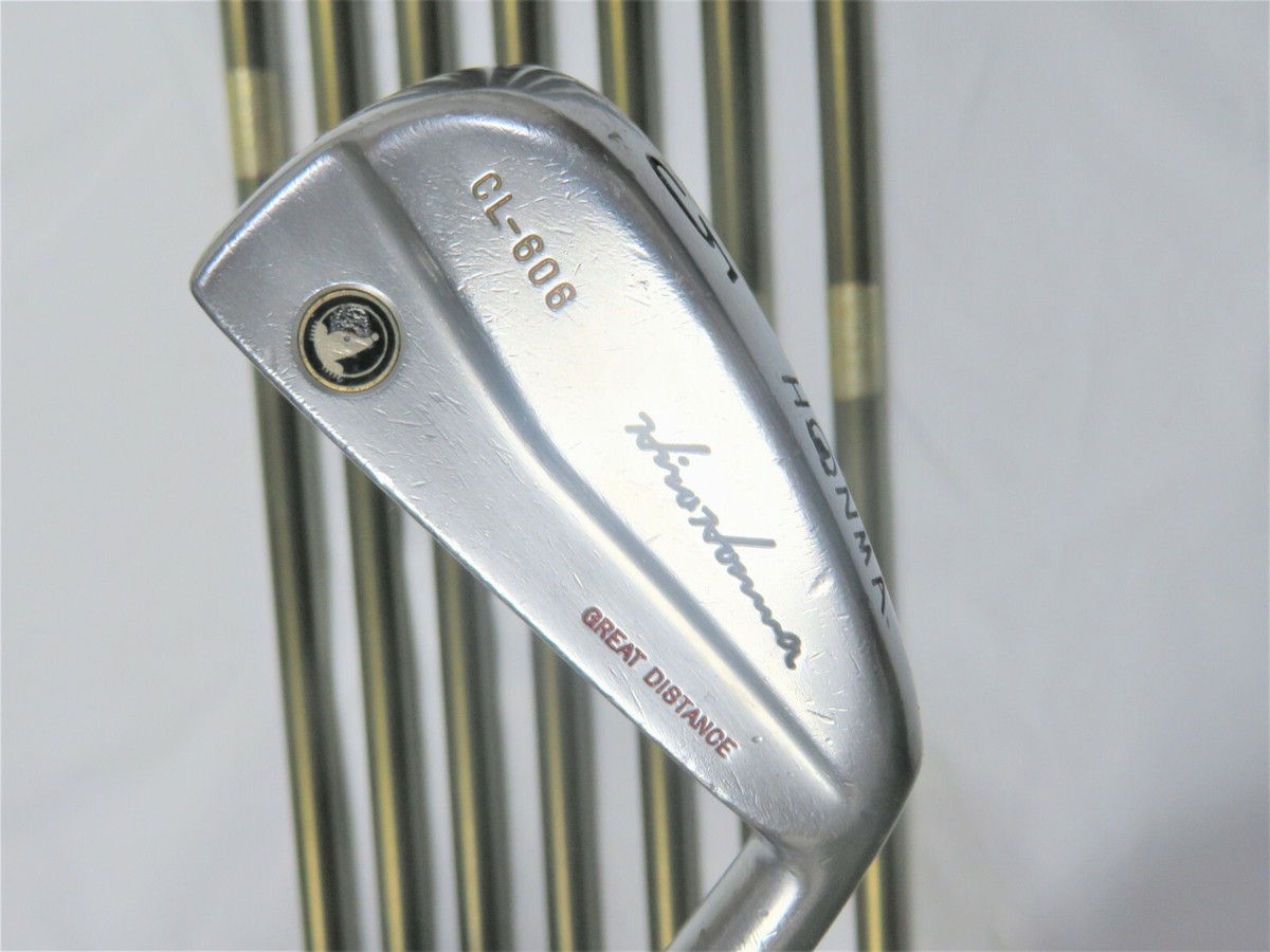 1star 8Pcs Honma CL-606 GREAT DISTANCE Regular Flex IRON SET JP