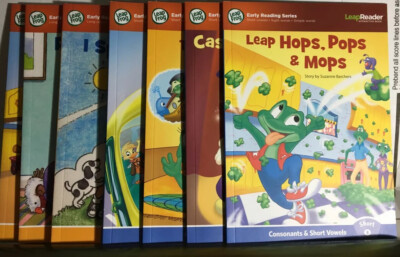 英語教材 Leapfrog LeapReader tag まとめ売り セット LeapFrog LeapReader Tag Learn to Read stories lot of 8 Books Long