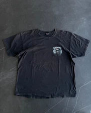 Vintage Harley Davidson Cafe Las Vegas Tee Black - Size Extra Large