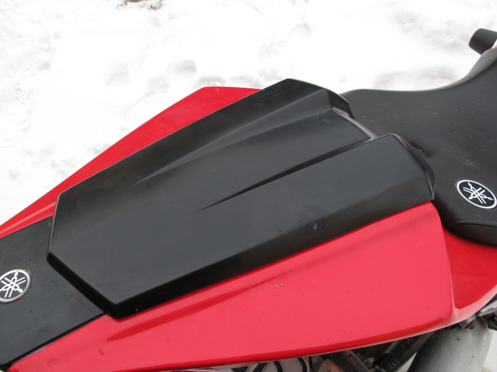 Motorrad Sitzabdeckung Carbon Look Für Yamaha YZF-R125 2008-2018