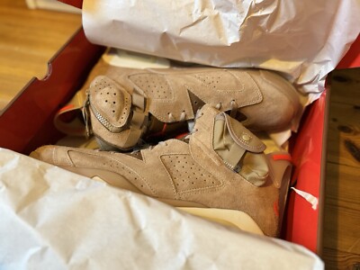 Nike Air Jordan 6 Travis Scott British Khaki 47,5 US 13 NEU UNGETRAGEN