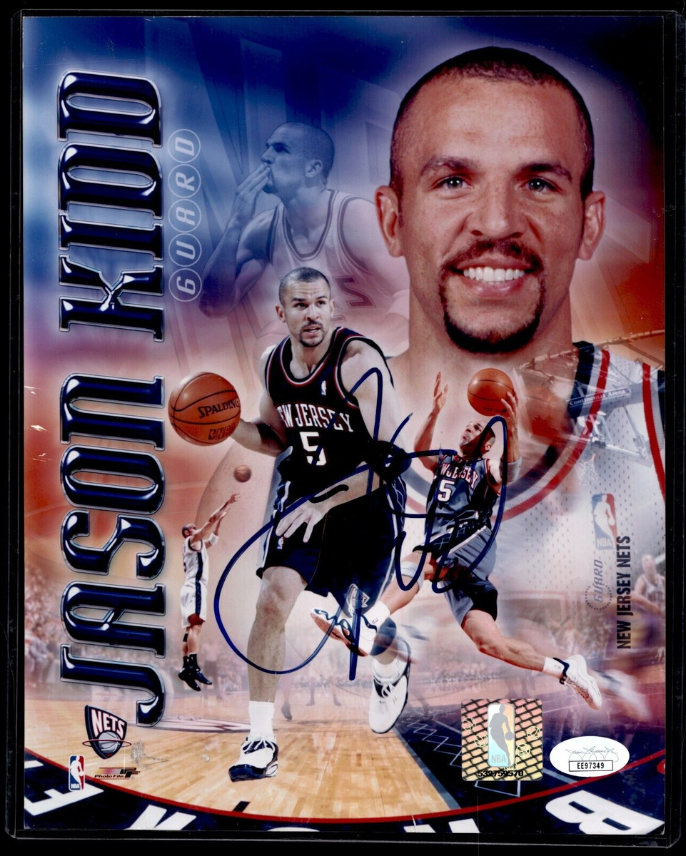 JASON KIDD SIGNED 8X10 PHOTO AUTO AUTOGRAPH JSA COA HOF NBA