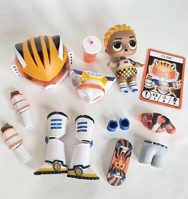 LOL Surprise Boys ARCADE HEROES COOL CAT Big Bro Brother Doll Boi CLAW HERO  Lot