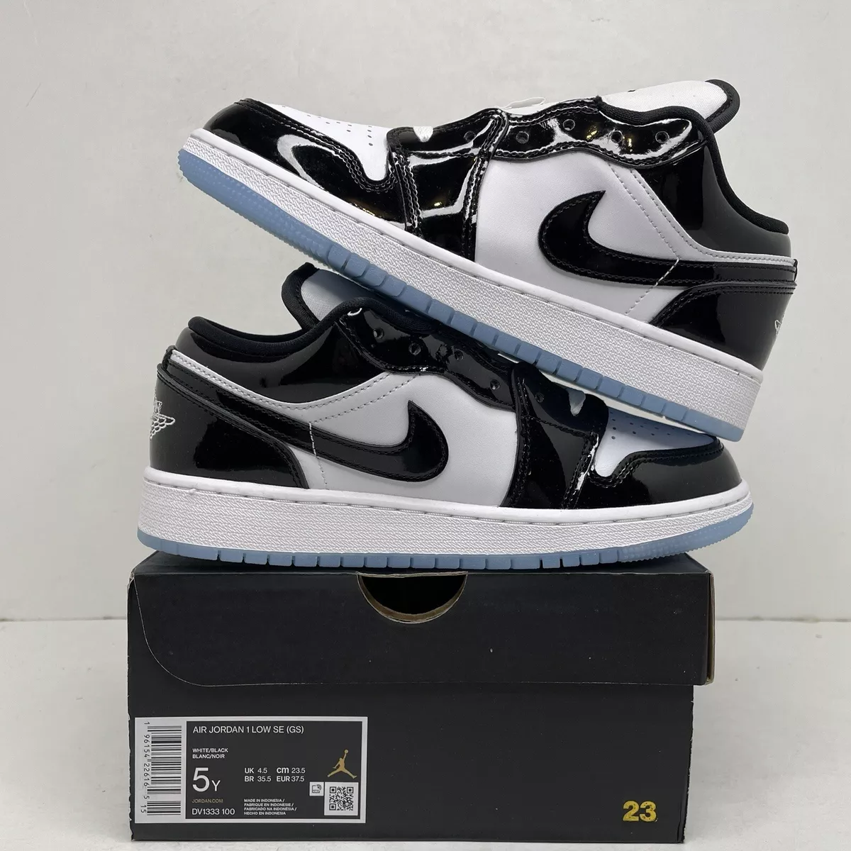 Nike Air Jordan 1 Low SE “Concord/Space Jam” Size 5Y/6.5W DV1333-100 New!