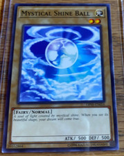 Yu-Gi-Oh! TCG Mystical Shine Ball OP05-EN016 Unlimited Edition Common LP
