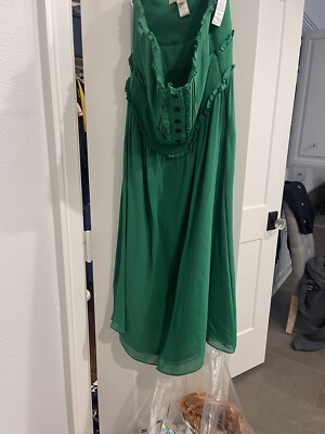 moulinette soeurs green dress anthropologie Moulinette Soeurs Women Green