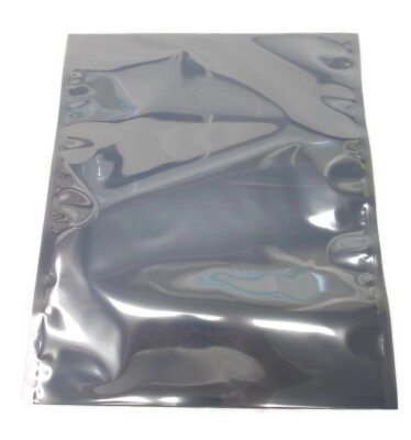 100 Pcs ESD Anti Static Shielding Bags 4 x 6'' (116*152mm) Flat, 3 mil, Open Top