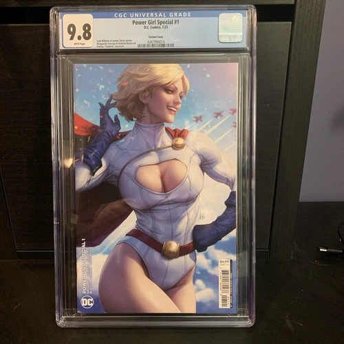 Power Girl Special #1  Artgerm Cardstock Virgin Variant CGC 9.8