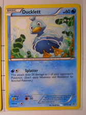 Ducklett 29/101 Pokemon card BW Plasma Blast common NM
