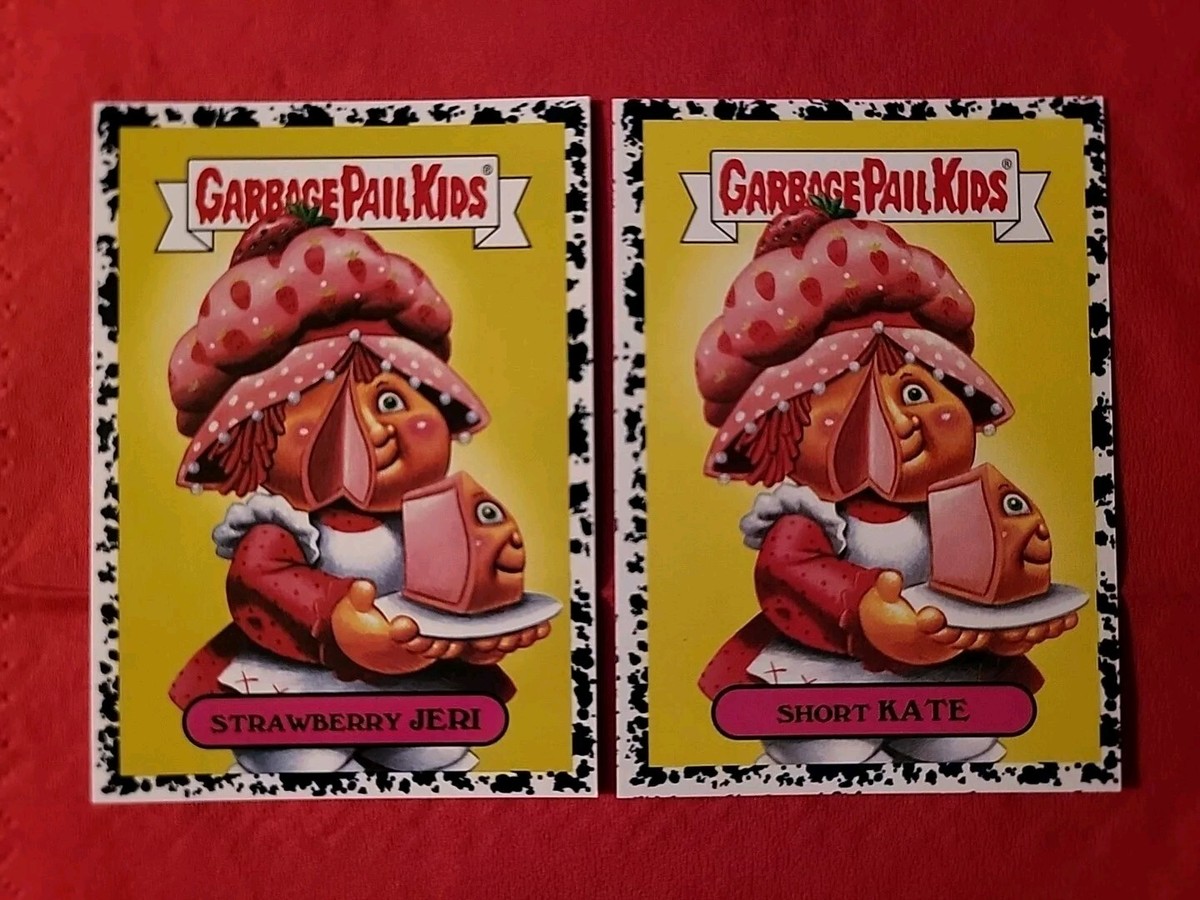 STARLINGEAR.スターリンギア　トランクショー色紙、袋 Short Print Black Parallel Strawberry Shortcake Spoof Card Set