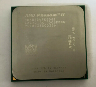 AMD Phenom II X3 B75 - HDXB75WFK3DGI - 3.00GHz - Socket AM2+/AM3 #203