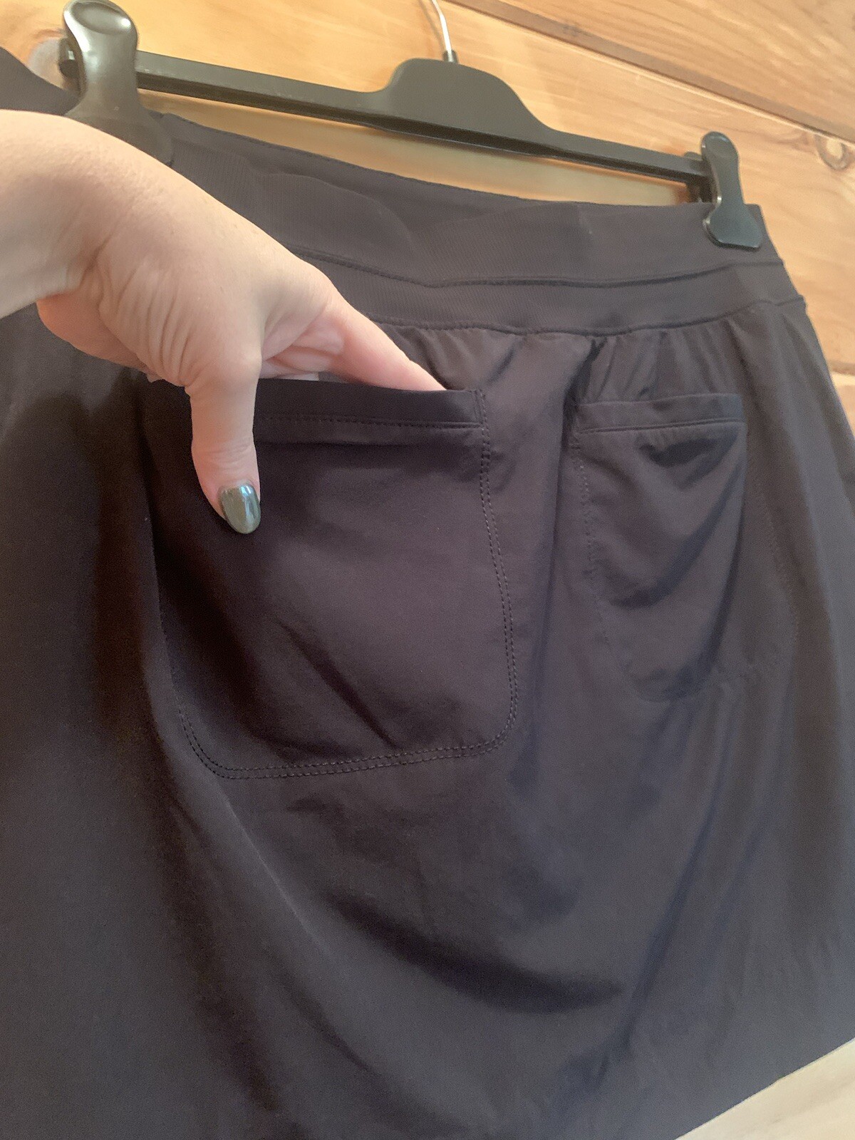 Athleta Black Active Performance Casual Skirt Siz… - image 7