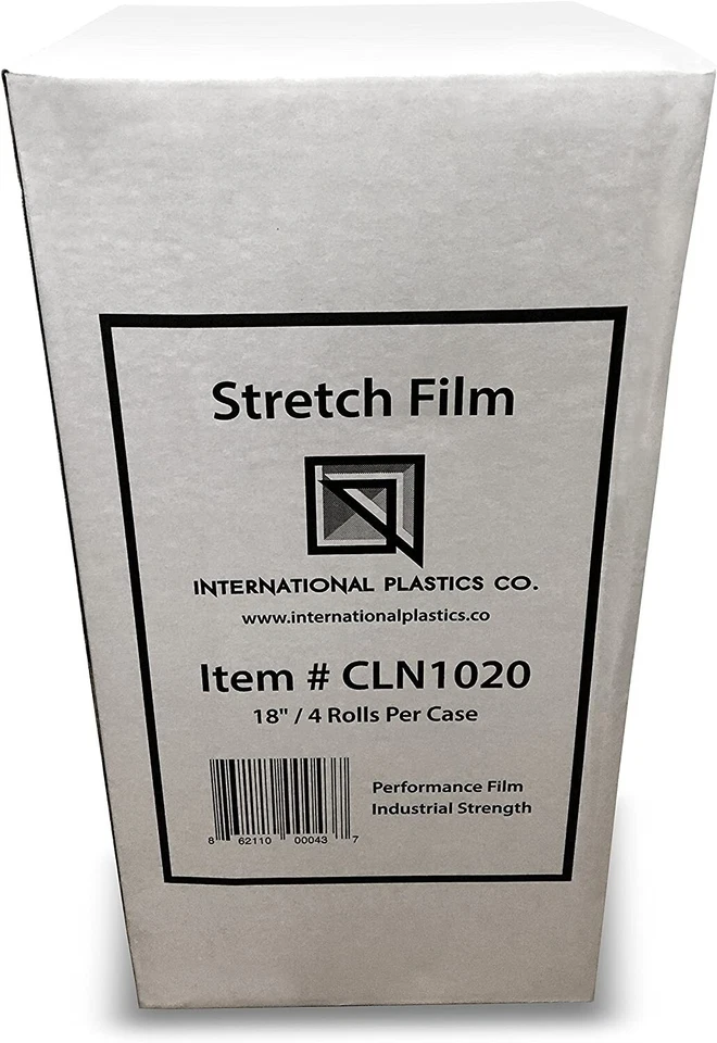 18" Stretch Film / Wrap 1200 feet 500% Stretch Heavy Duty Clear Cling 4 ROLLS - Image 2 of 4