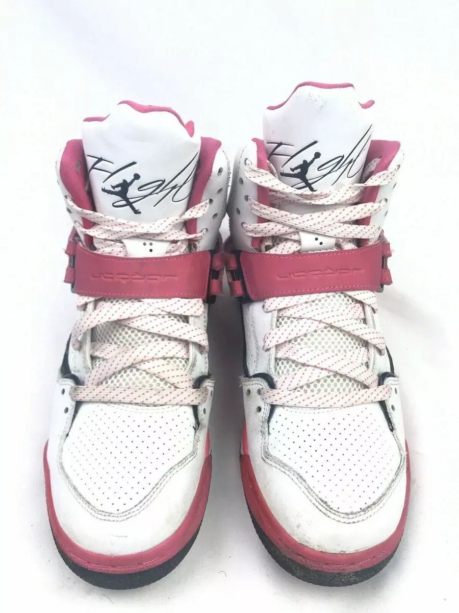 Pink and shop white jordan flights