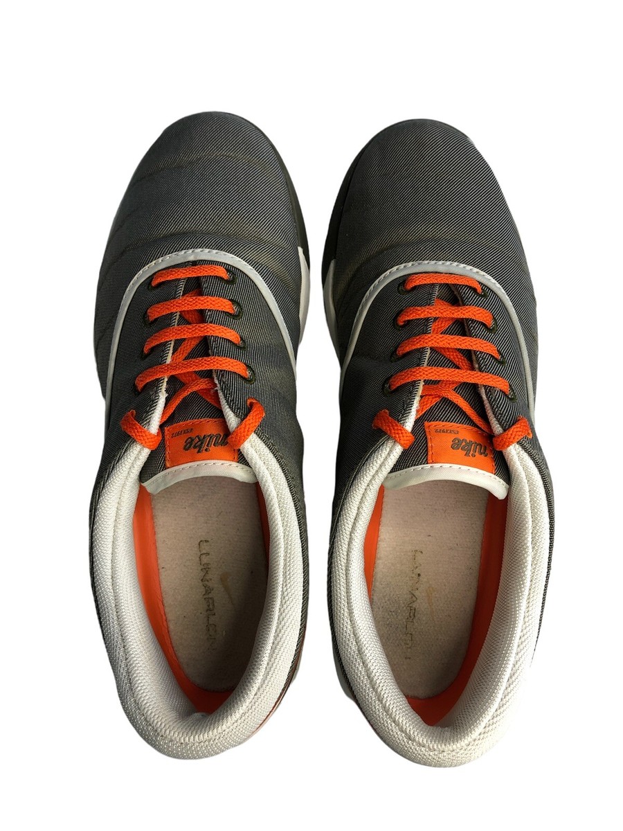 Nike Lunar Duet Sport Women's Size 7 GOLF SHOES Gray Orange Nike Lunar Duet Sport Women's Size 7 GOLF SHOES Gray Orange