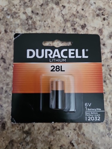 Duracell 28L A544 2CR11108 Lithium-Batterie – 1 Stück, 1,5 V, Langlebig, Für Kameras, Messgeräte & Elektronik