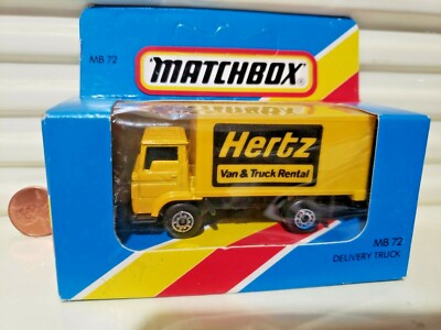 Matchbox Superfast MB72E Dodge Delivery Truck Variations HERTZ, KELLOGG's NuBoxd