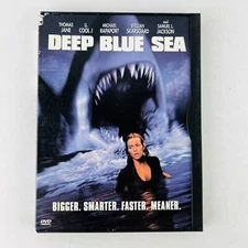 Deep Blue Sea DVD Thomas Jane, Saffron Burrows