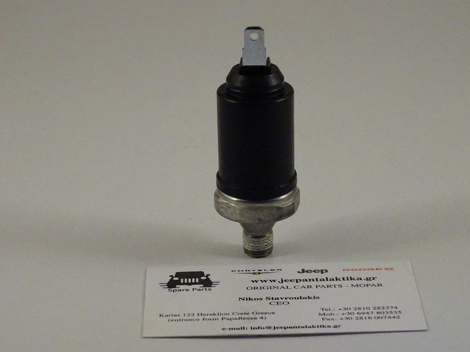 Sensor de presión de aceite Jeep Cherokee XJ 56026782AC nuevo genuino Mopar Foto 2 de 4