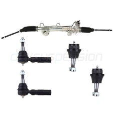 5x Fit For Dodge Ram 1500 4X4 Power Steering Rack And Pinion Tie Rod End Kit