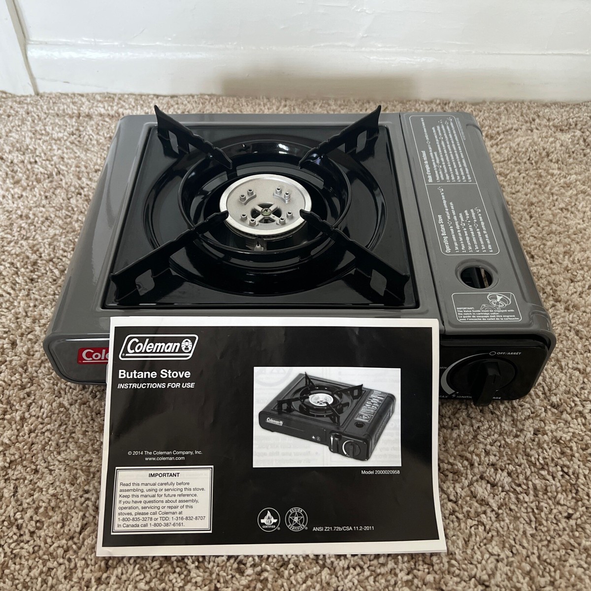 バーベキュー・調理用品 Coleman Peak1 Detachable Stove 445-700J PEAK1™ 2-Burner Camping Stove | Coleman