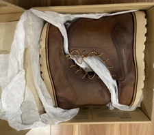 RED WING 2442 TRACTION TRED LITE MEN 8-INCH WATERPROOF SAFETY BOOTS BROWN 11-15