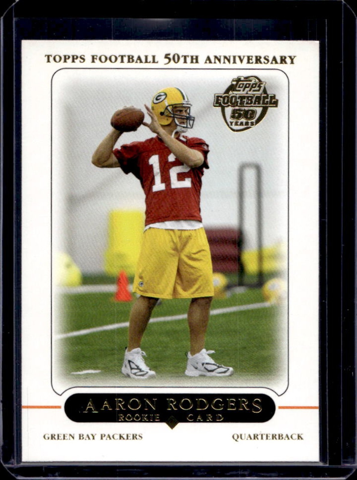 2005 Topps 1st Edition Aaron Rodgers Rookie RC #431 Packers