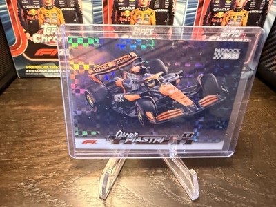 Oscar Piastri 2024 Topps Paddock Pass Car #38 Checker Flagg