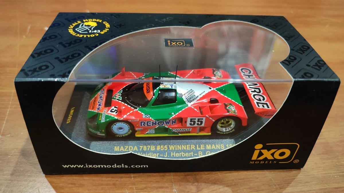 Miniature IXO 1/43 - Mazda 787B Test Version 1991 - 24 Heures Du Mans (LMC 127)